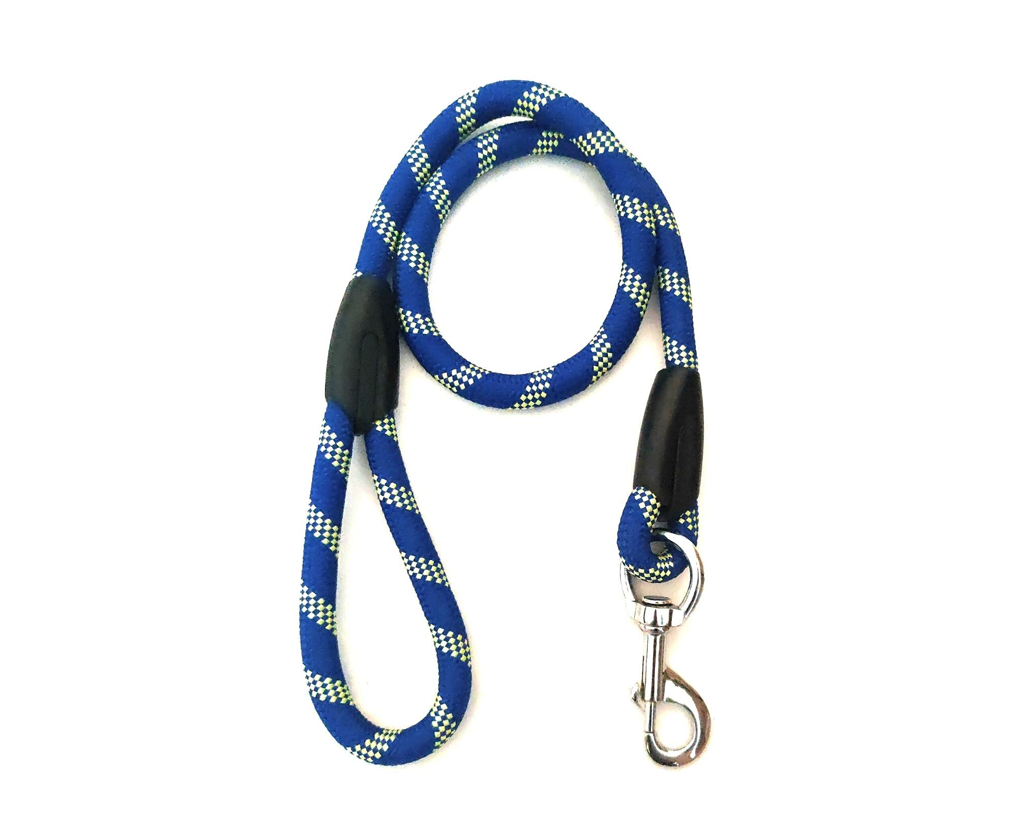 Pawcloud Dog Leash, Rope Leash For Dogs, Large  Blue  4Ft  15 Mm