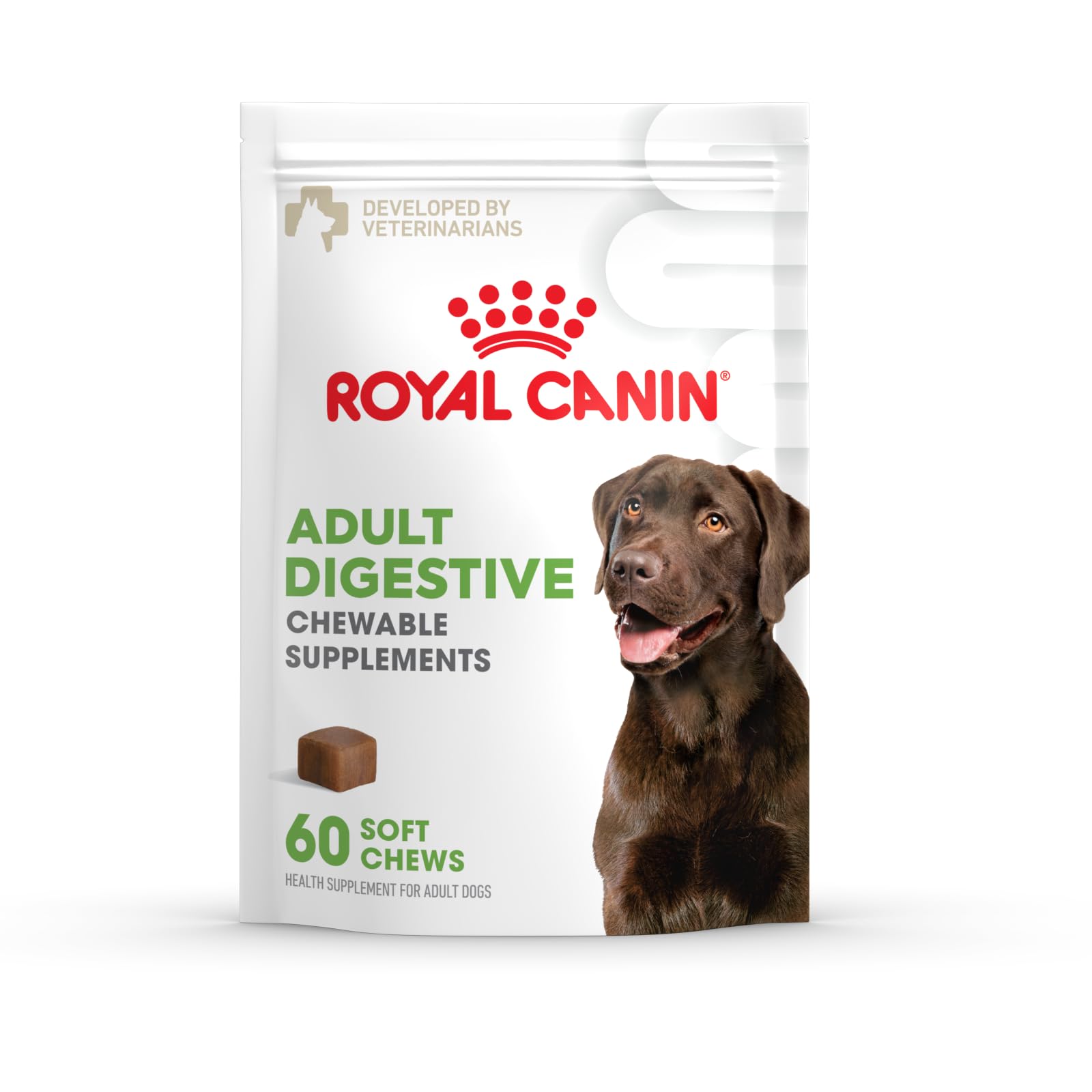 Royal Canin Digestive Supplement Soft Chews for Adult Dogs 8.47 oz (60 Count)