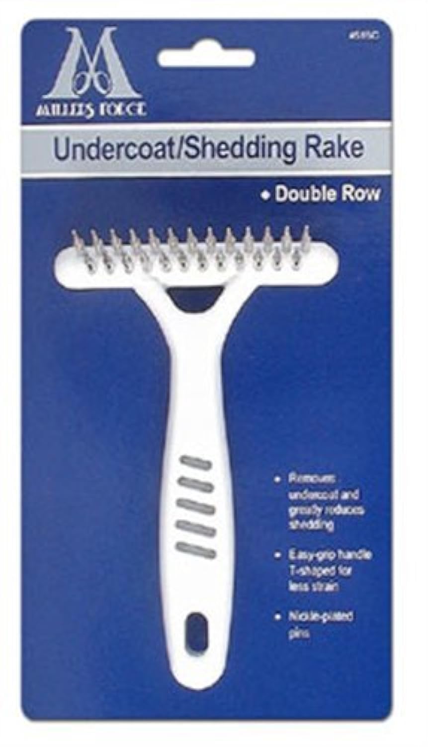 Millers Forge Undercoat/Shedding Rake Double Row