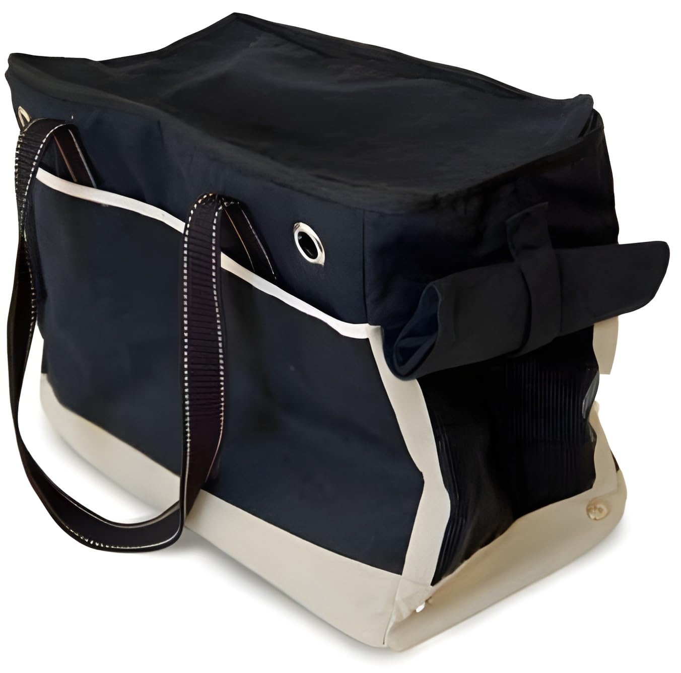 DOGO Big Black Canvas Bag - Model 7255615, Stylish and Durable Tote for Everyday Use