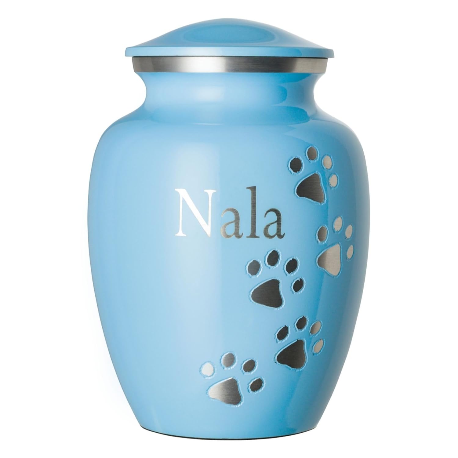 Best Friend Services Pet Urn For Dogs And Cats With Personalized Laser Engraving, Ottillie Paws Premier Series Memorial Urns (Sm