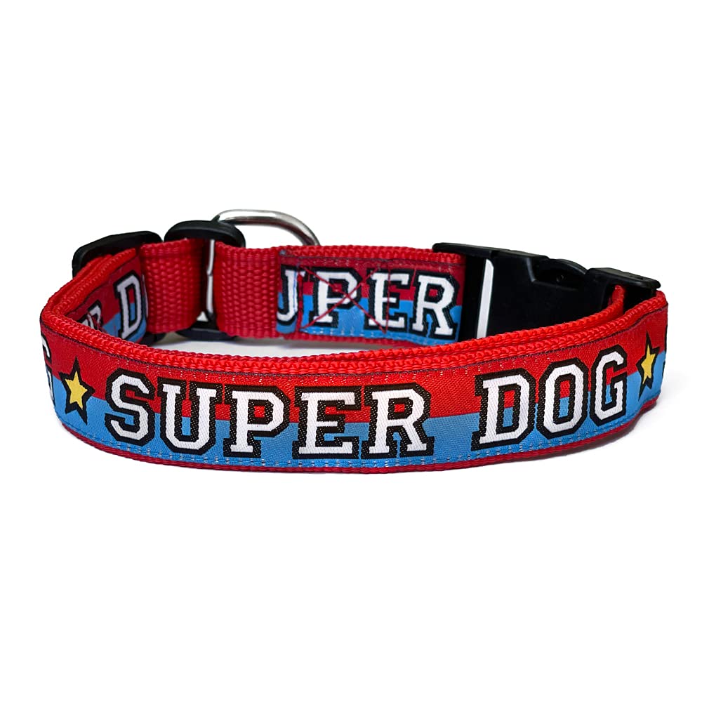 That Dog In Tuxedo Superdog Dog Adjustable Collar (Size  ML)