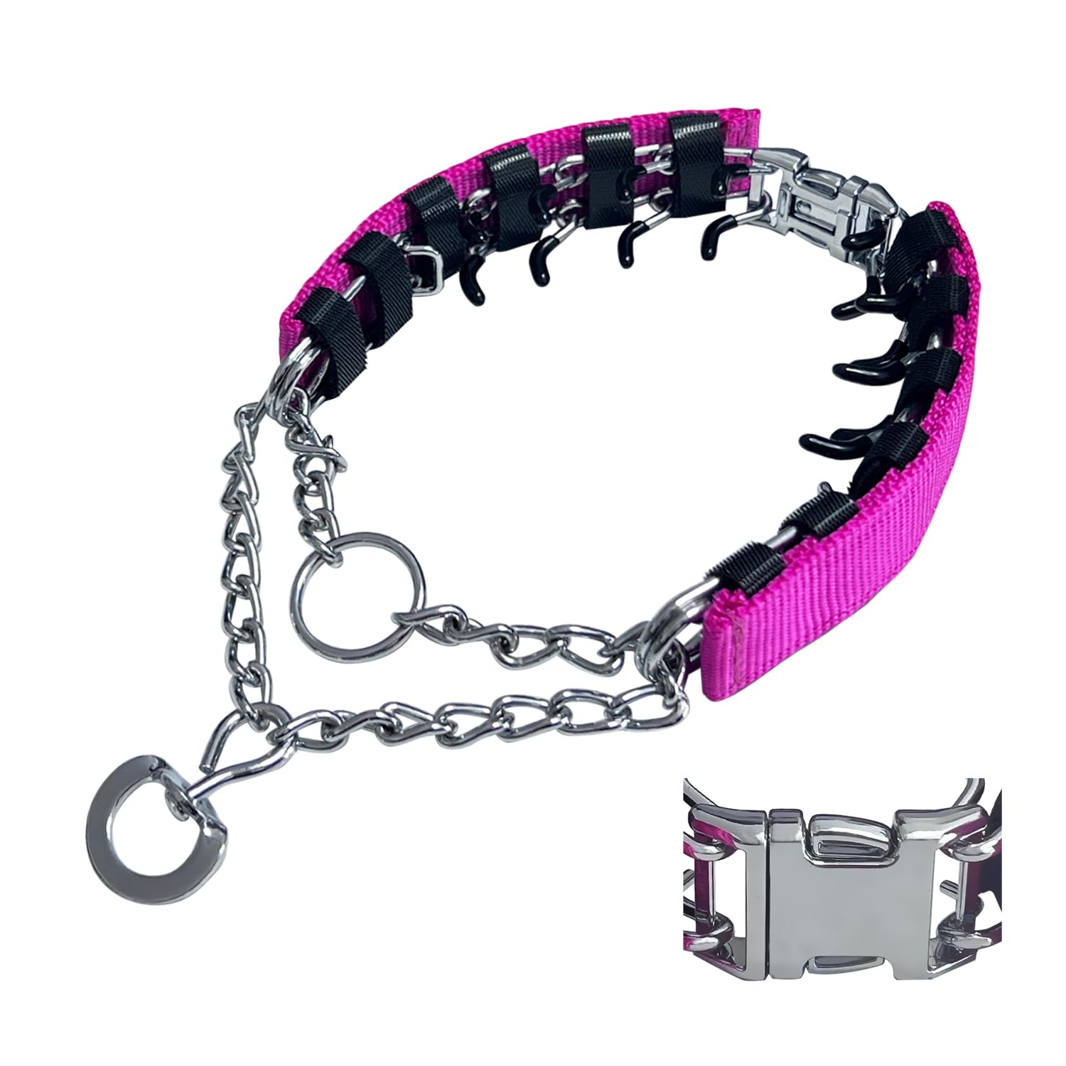 Adjustable Dog Collar With Quick Release Buckle For Small Medium Large Dogs