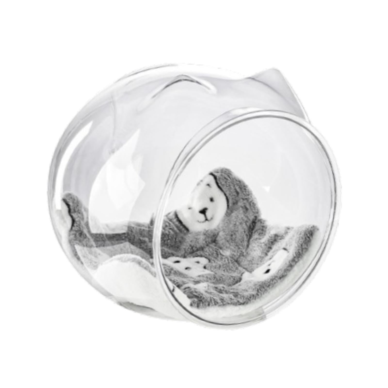 Enakshi (LABEL) Space Capsule Pet Bed Cat Supplies Pet Sleeping Bed for Rabbits Kitty Kitten with Blanket