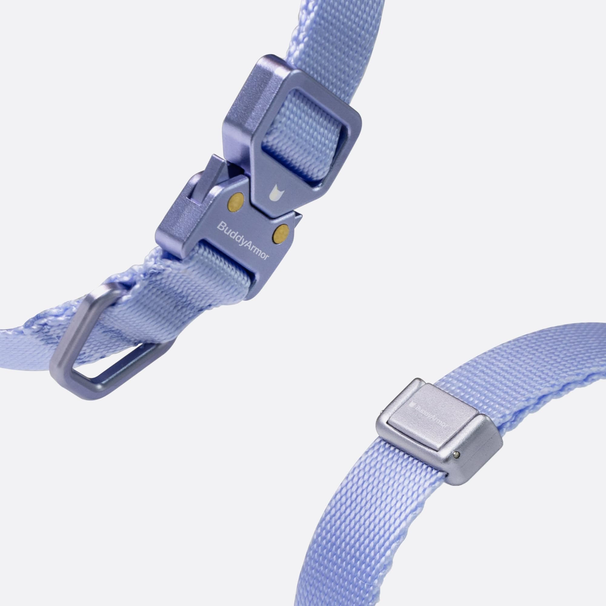 Buddyarmor Dog Collar Pro, Soft Lightweight Dog Collar Metal Buckle Quick Release Heavy Duty Adjustable Nylon Collar For Trainin
