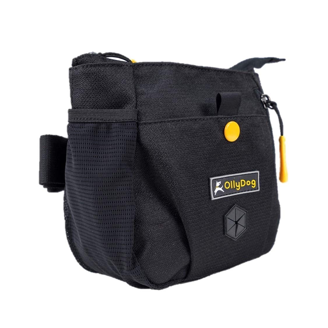 OllyDog Backcountry Day Bag, Fanny Pack, Dog Treat Pouch, Hands-Free for Training, Hip Pack with Built-in Poop Bag Dispenser, Re