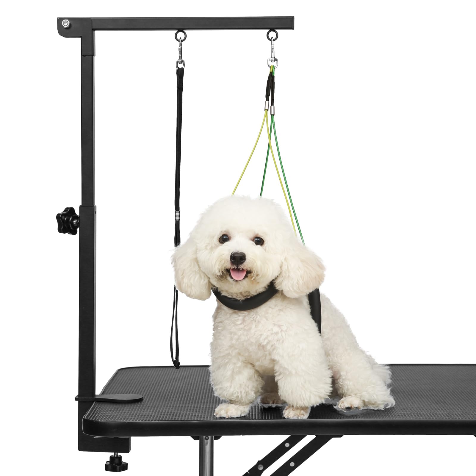 Breeze Touch Dog Grooming Table Arm With Clamp 32In, Pet Dog Grooming Table For Small Dogs At Home Foldable, Cat Dog Grooming Ha