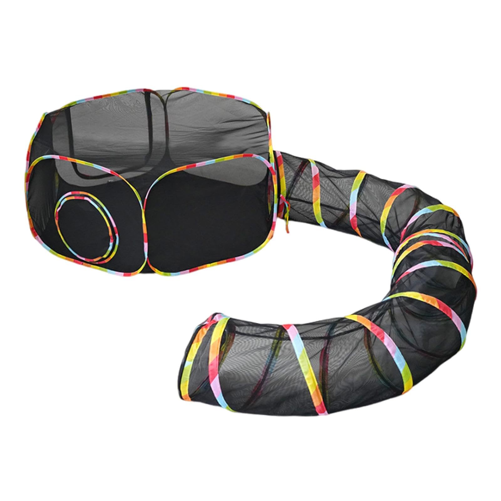 Myaddiction Cat Tent With Circle Cat Tunnel Portable For Kitten Indoor Cats Small Animal
