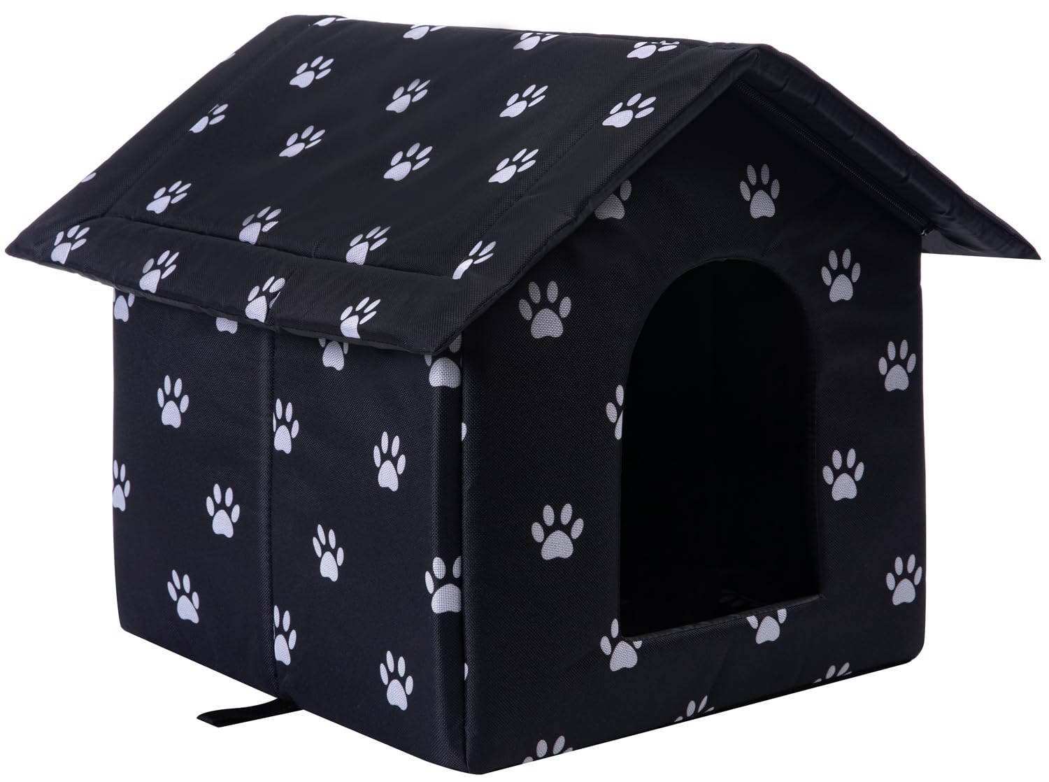 Cat Houses For Outdoor Cats Outdoor Houses For Feral Cats House With Weatherproof Canvas Roof Stray Shelter (Large Cat Houses, B