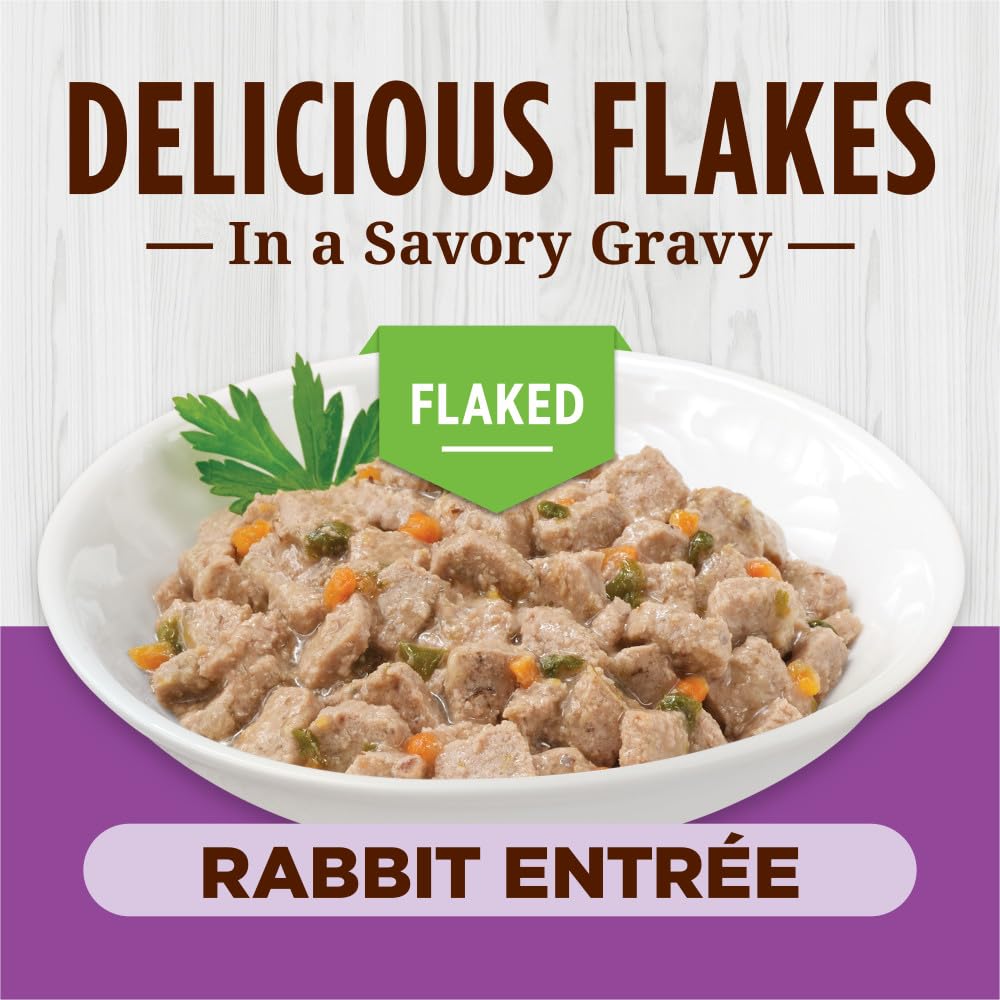 Instinct Flaked Rabbit Entr  e Wet Cat Food 3 oz. Can