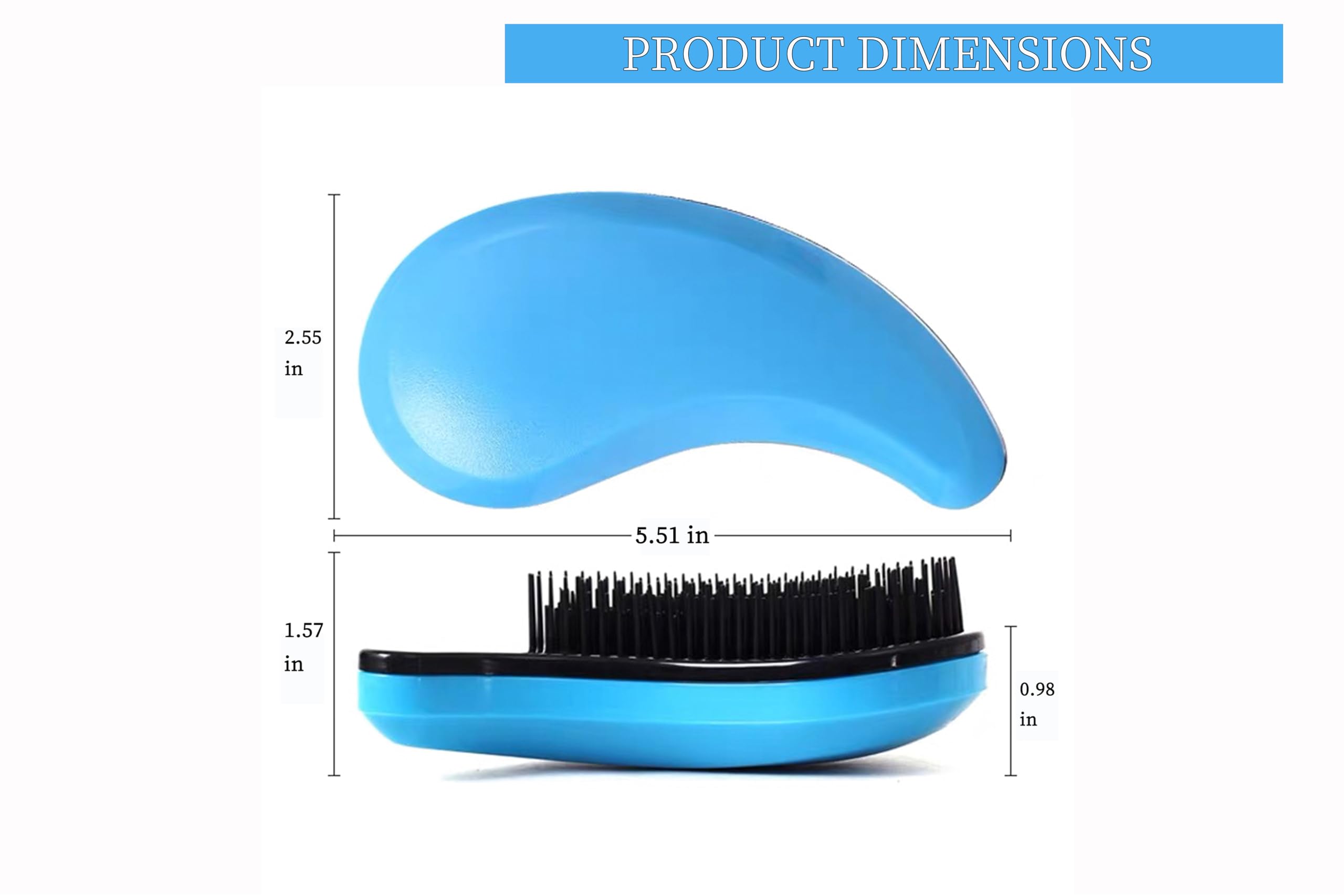 MAEELOU Puppy Brush for Small Dogs - Soft Dog Brush - Perfect Yorkie, Shih Tzu, Maltipoo & Maltese Grooming - Gentle Dog Hair Re
