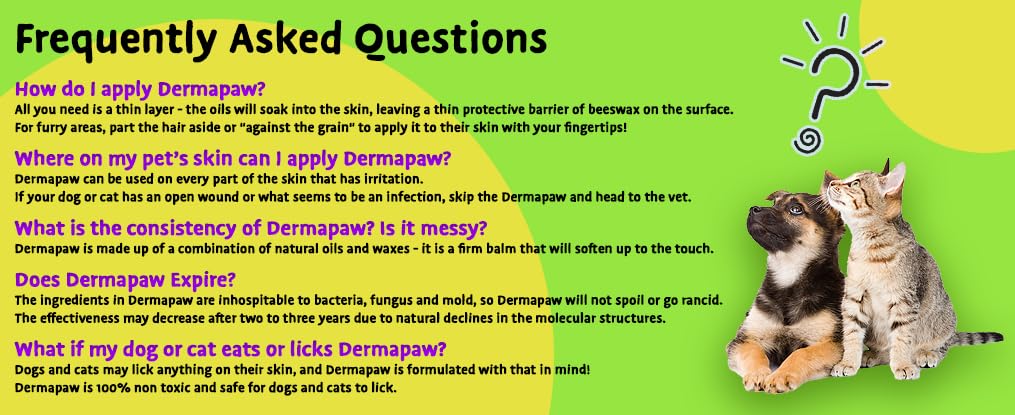 Dermapaw Skin & Paw Treatment for Dogs 2.3 oz
