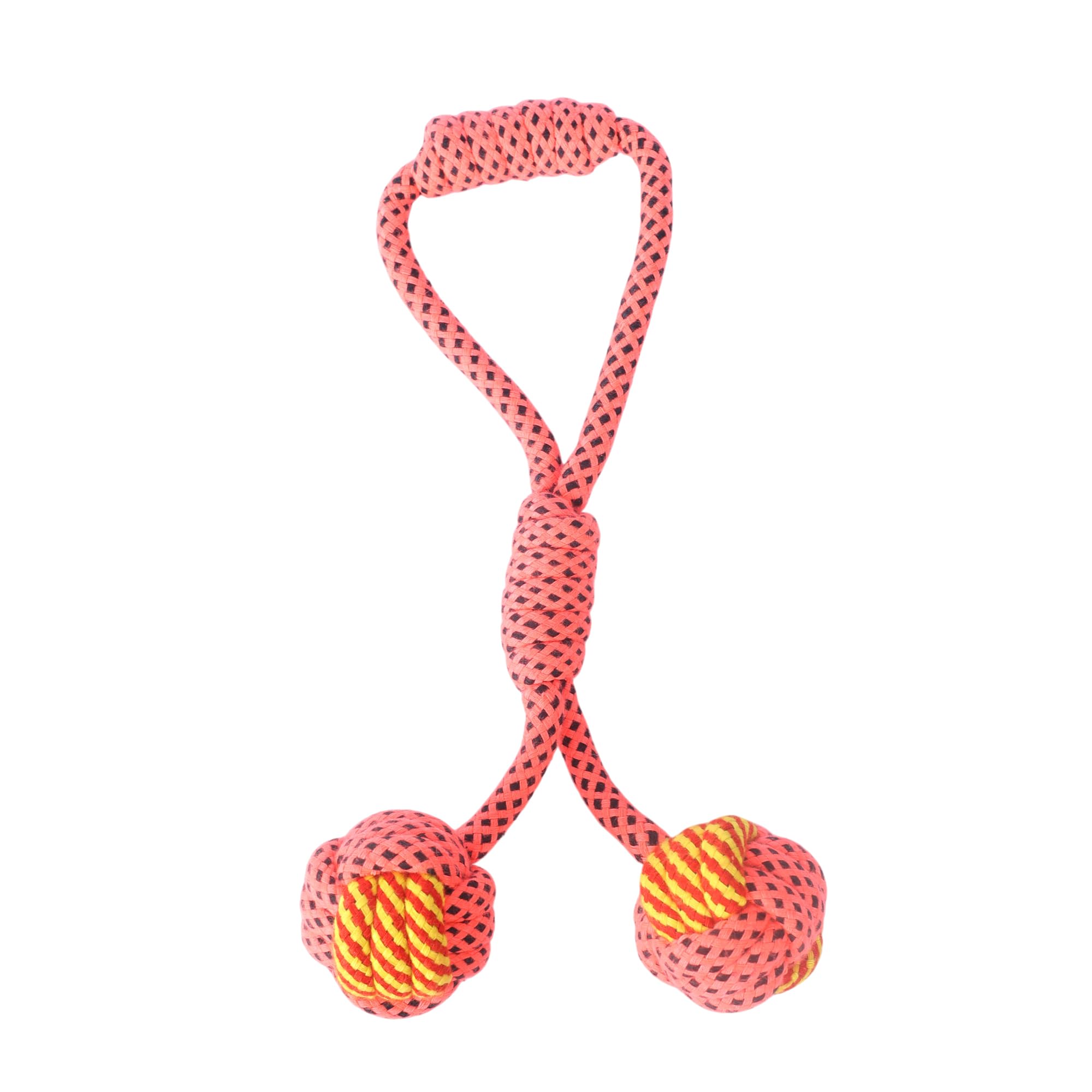 Neelja Cotton Rope Dog Toy | Chewing, Teething, Playing & Training | Solo Play Dog Toy | For All Breeds & Sizes Puppies And Dogs