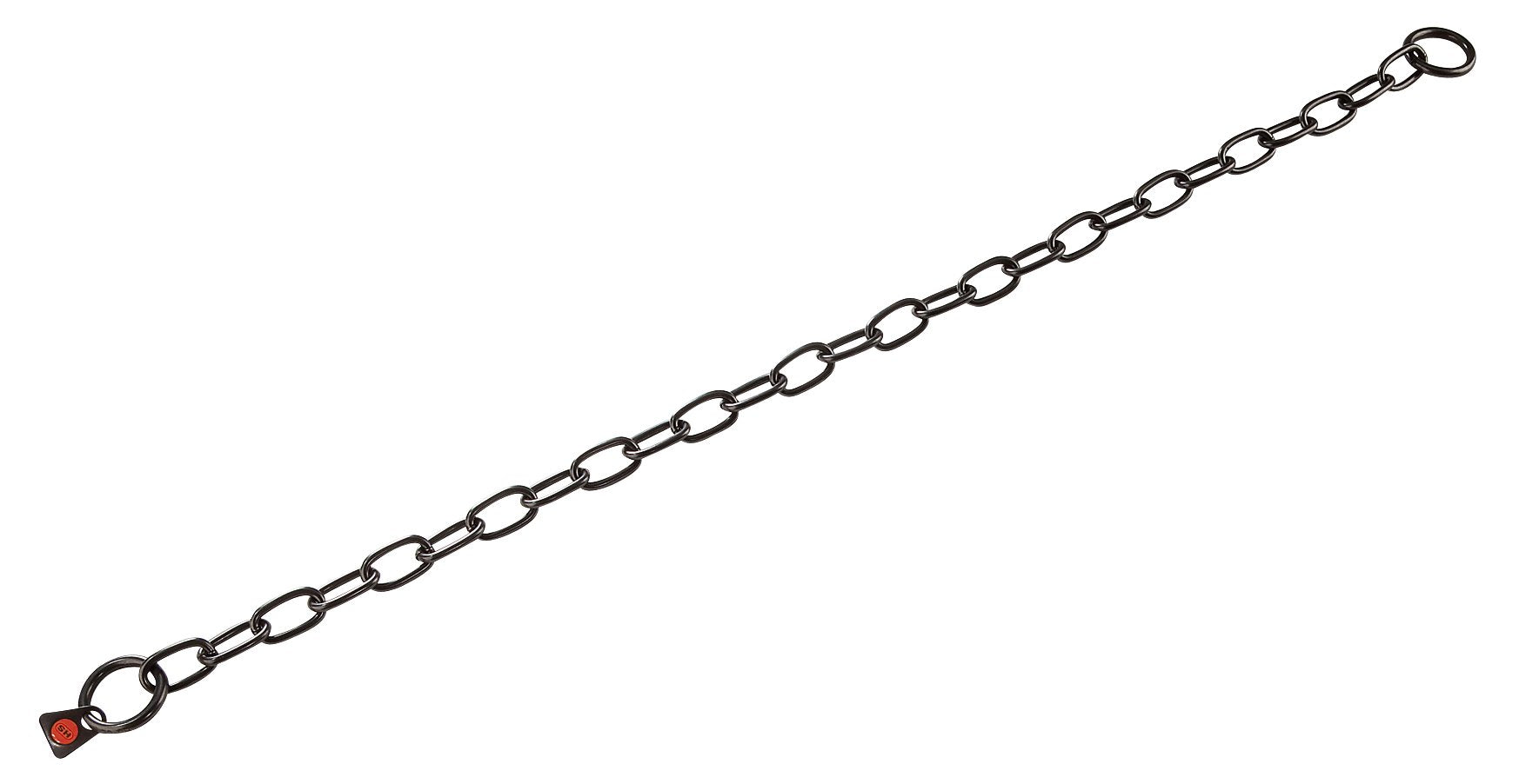 Herm Sprenger Black Stainless Steel Short Link Fur Saver 3.00 Mm 26 Inch