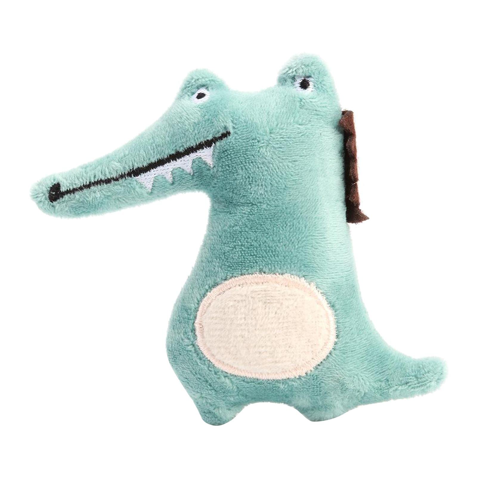 Myaddiction Cat Kitten Toothbrush Catnip Molar Stick Teeth Cleaner Toy Crocodile
