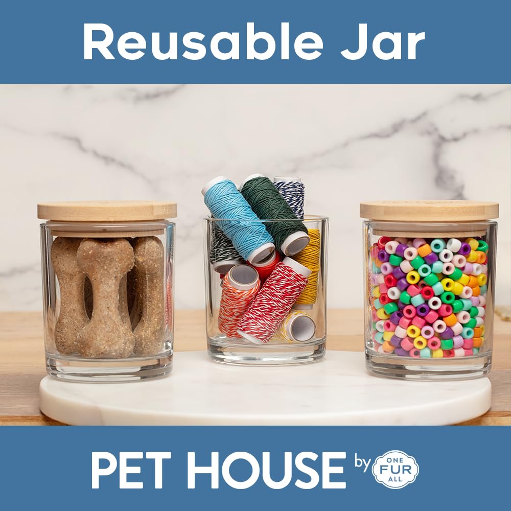 Pet Odor Candle, 9 OZ Pumkin Sented Candle for Home, Clean Burning Plant Based, 60 Hour Burn Time