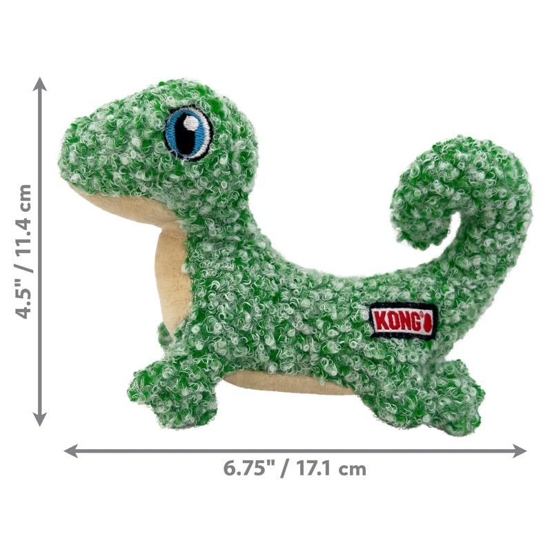 KONG Luvs Crinkle Textured Cat Toy Stuffed with Catnip (Mouse/Lizard Combo)