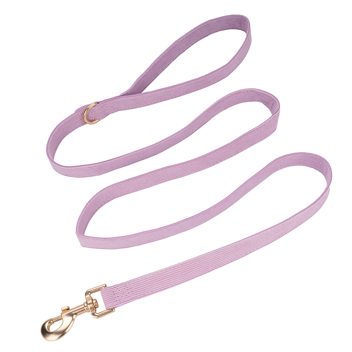 Ewinoom Soft Cotton Dog Leash, 5 Ft Heavy Duty Corduroy Dog Leashes With Gold Metal Hook For Small Medium Large Dogs,Small,Light