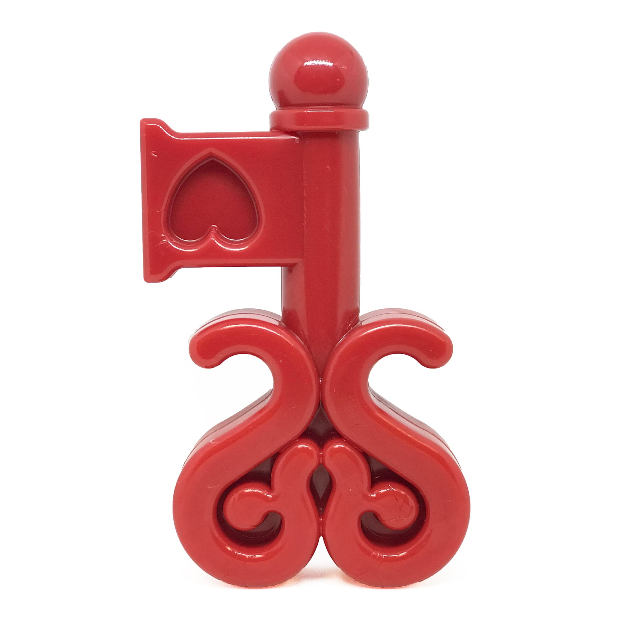 Sodapup Muttskickbutt Key To My Heart  Durable Dog Chew Toy Made In Usa From Nontoxic, Pet Safe, Food Safe Nylon Material For 