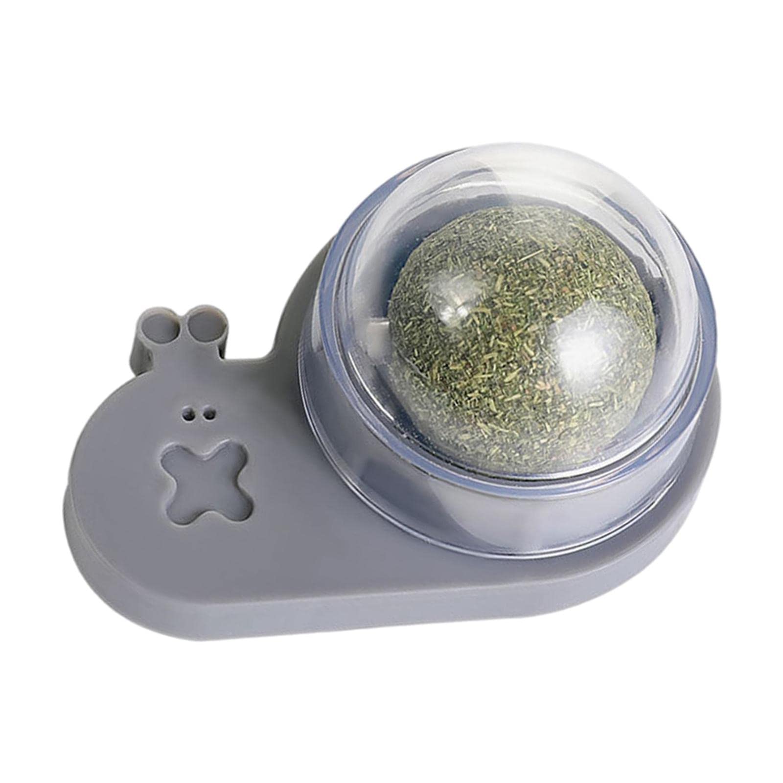Myaddiction Catnip Ball Toys SelfAdhensive Interactive Teeth Grinding Toy Table Gray