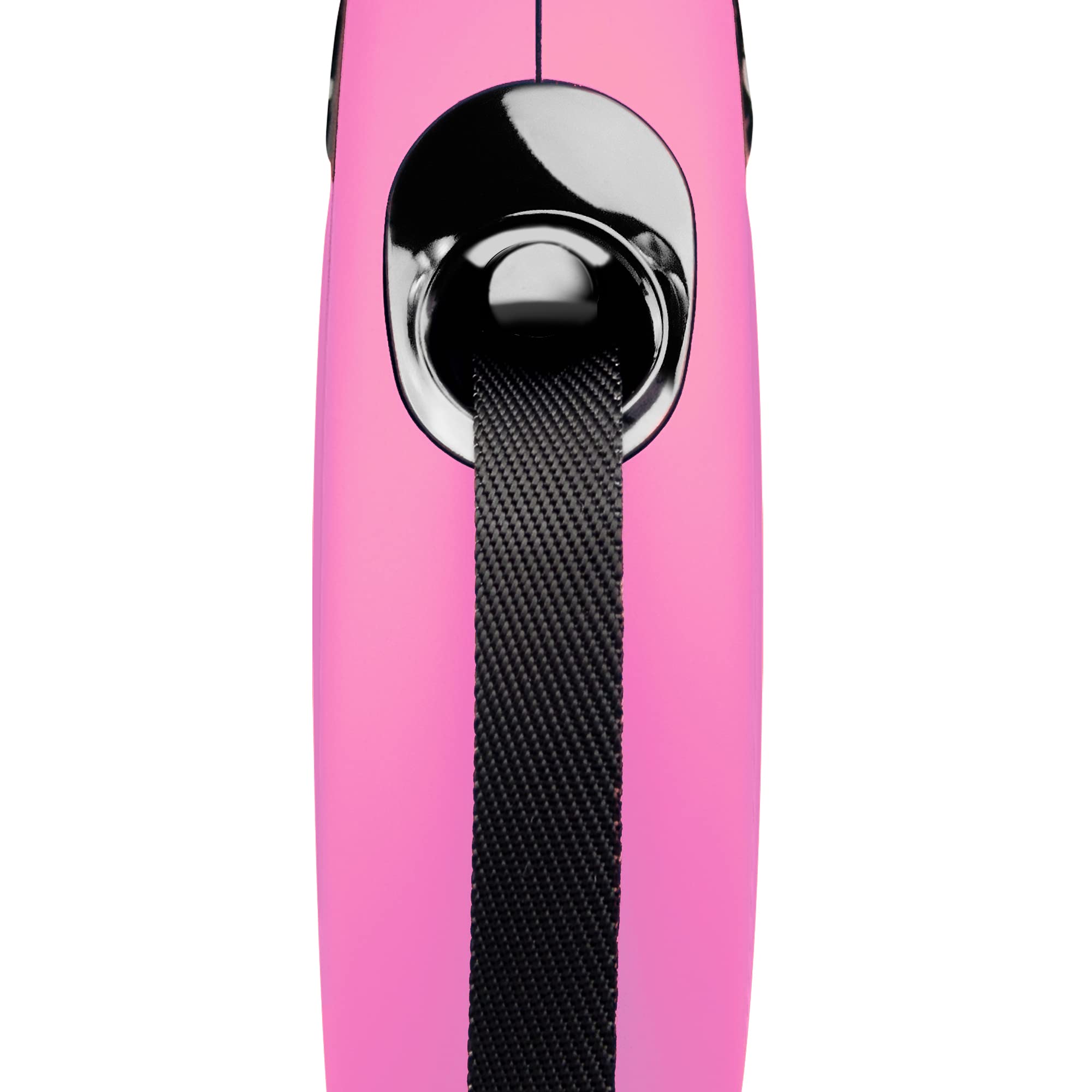 Automatic Leash Flexi New Classic Tape S 5M Pink