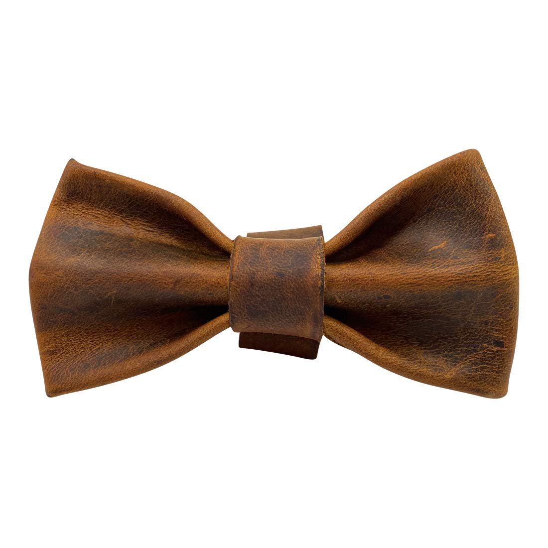 Taco Dog, Leather Bow Tie For Dogs Made From Full Grain Leather - Attaches Onto Most Dog Collars (1.25 In. Wide) (Collar Not Inc