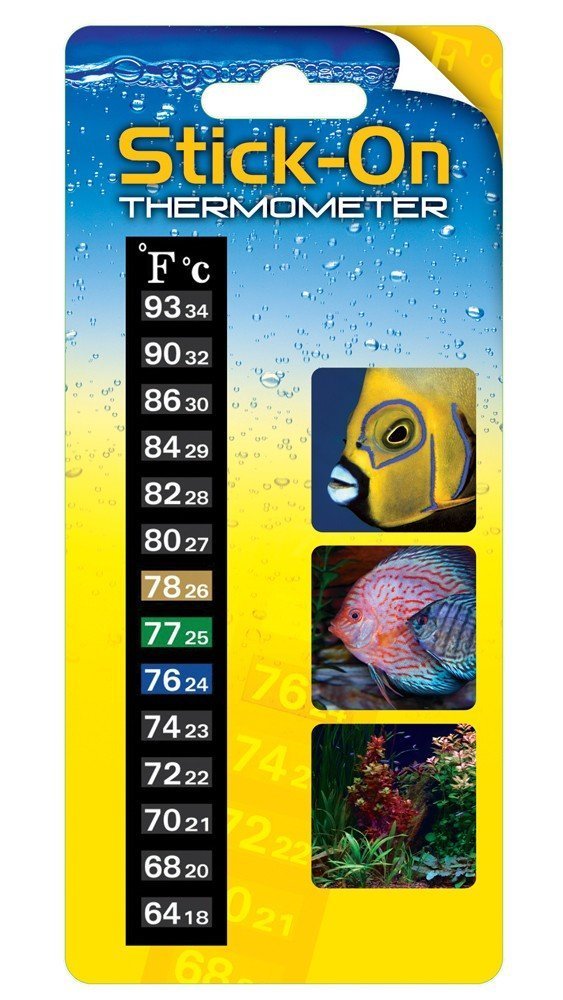 Taam Stick On Thermometer Reads Between 64-93 Degrees F