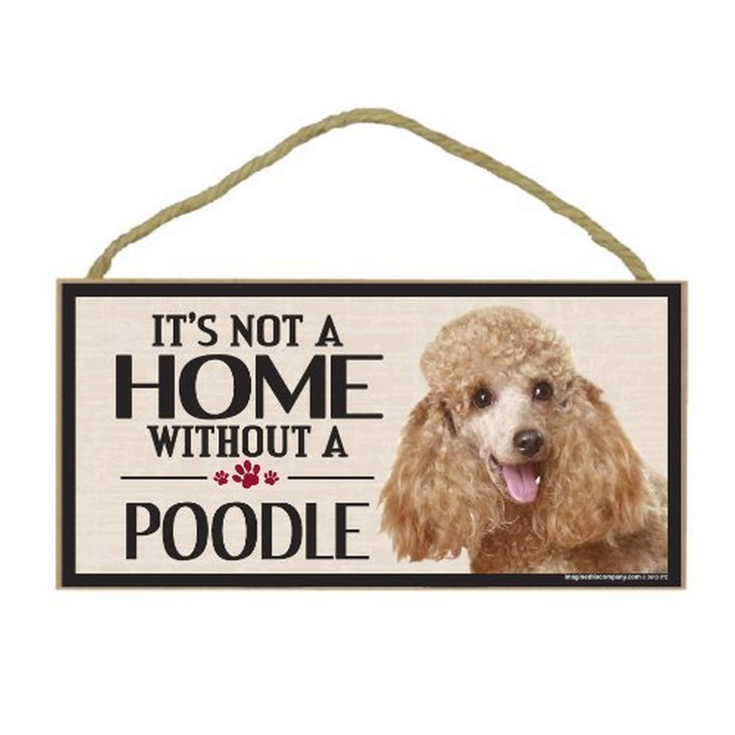 Imagine This Wood Sign For Poodle Dog Breeds