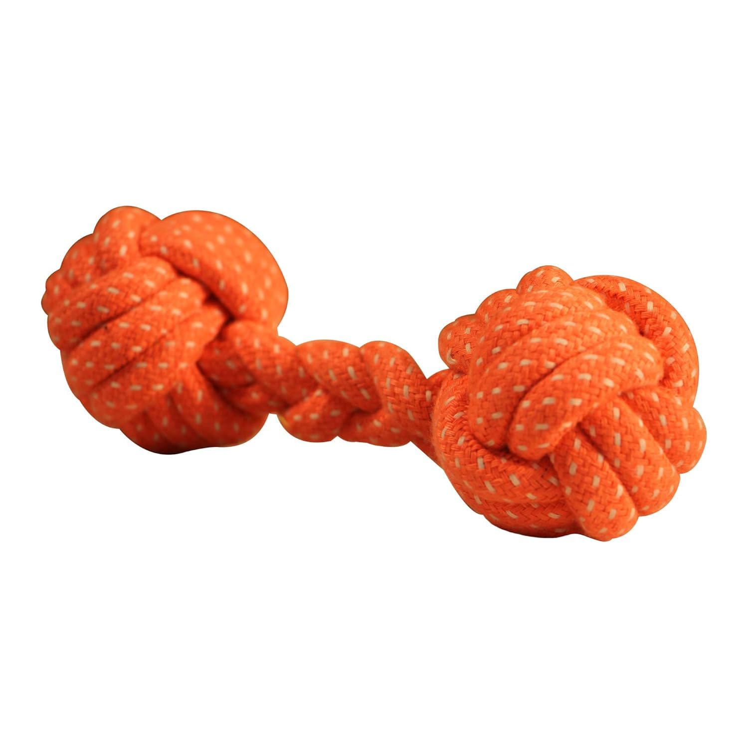 Super Pet Products Knotted Durable Teething Rope Toy For Dogs And Puppies (Colour May Vary) (Dumble)