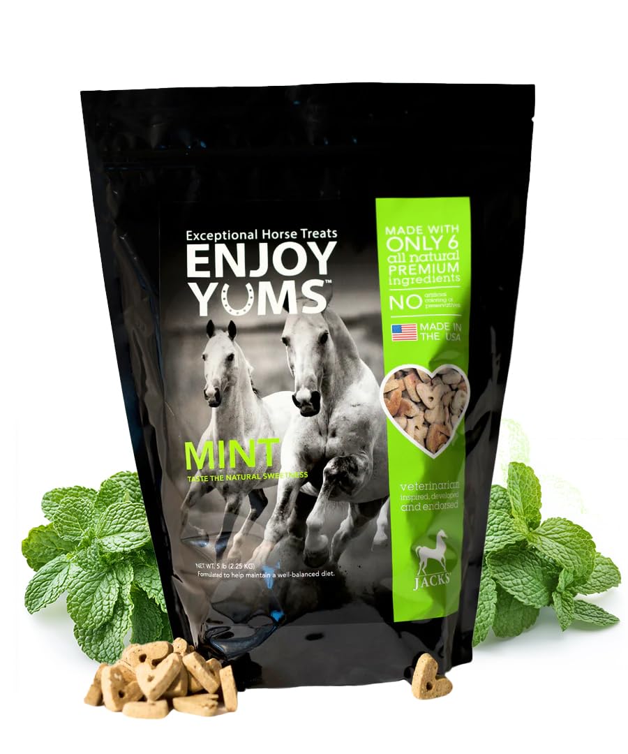 Enjoy Yums Horse Treats (5LB, Mint)