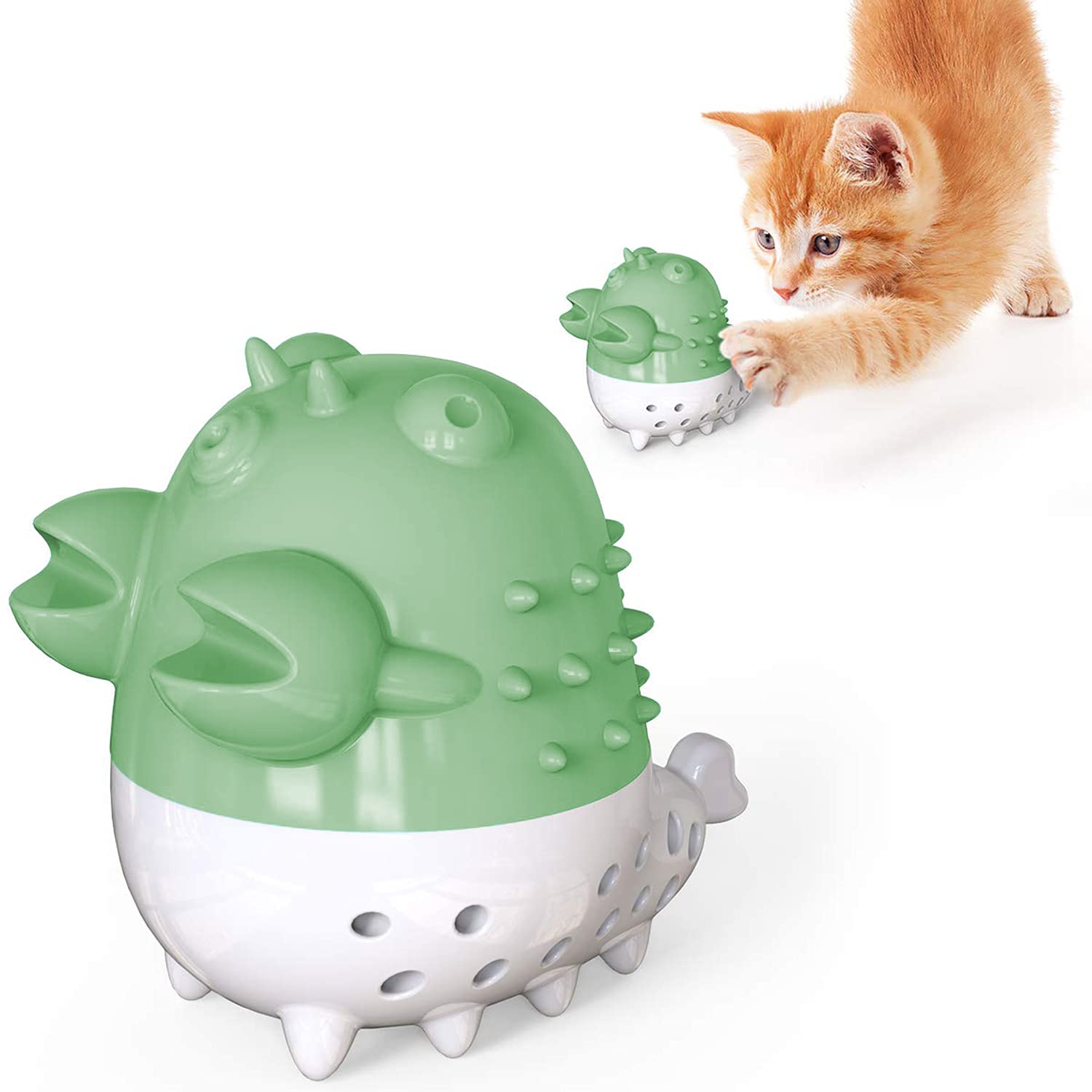 Emily Pets Cat Toothbrush Toy Catnip Flavor Silicone Simulation Lobster Molar Indoor,New Interactive Chew Toy,Funny Kitten Teeth
