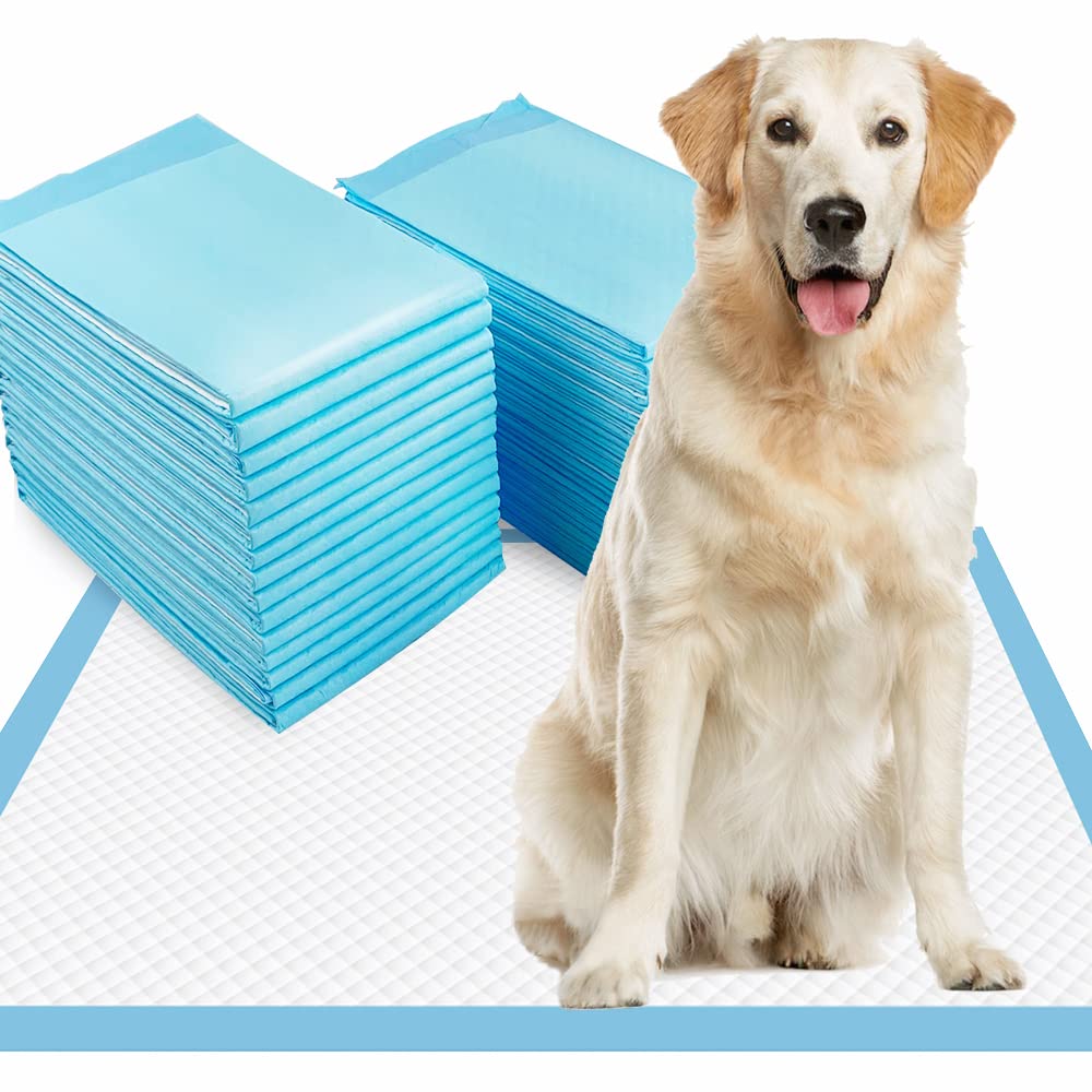 Dogcator Dog Pads Extra Large, Puppy Pads Xlarge 28''X34'' For Pet Training, Thicken Pee Pads For Dogs, 30 Pack Super Absorbent 