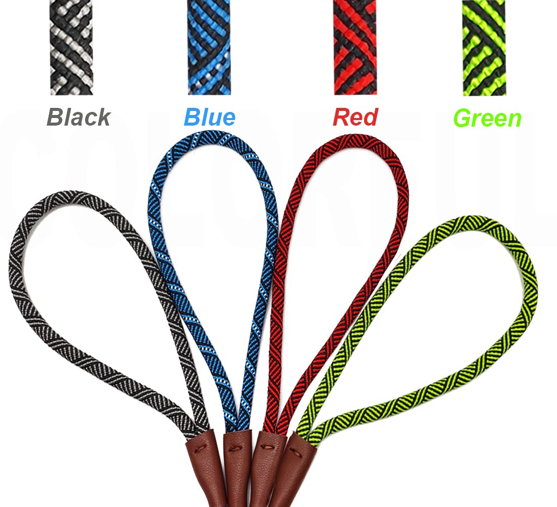 Mycicy Slip Lead Dog Leash, 1/4' X 5 Ft No Pull Control Training Leash For Small And Medium Dogs (Black)