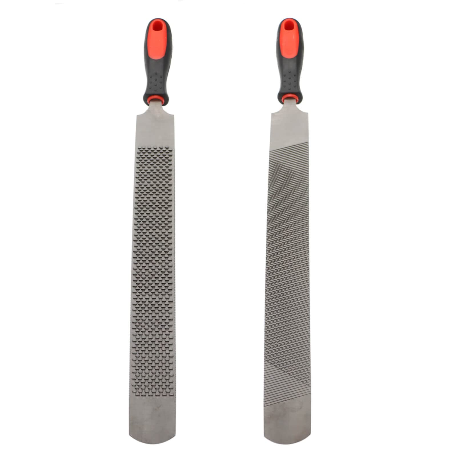 Qlvily 18 Inch Hoof Rasp, Horseshoe File With Rubber Handle, Carbon Steel Farrier File Tool, Suitable For Horse/Goat/Cow/Donkey/