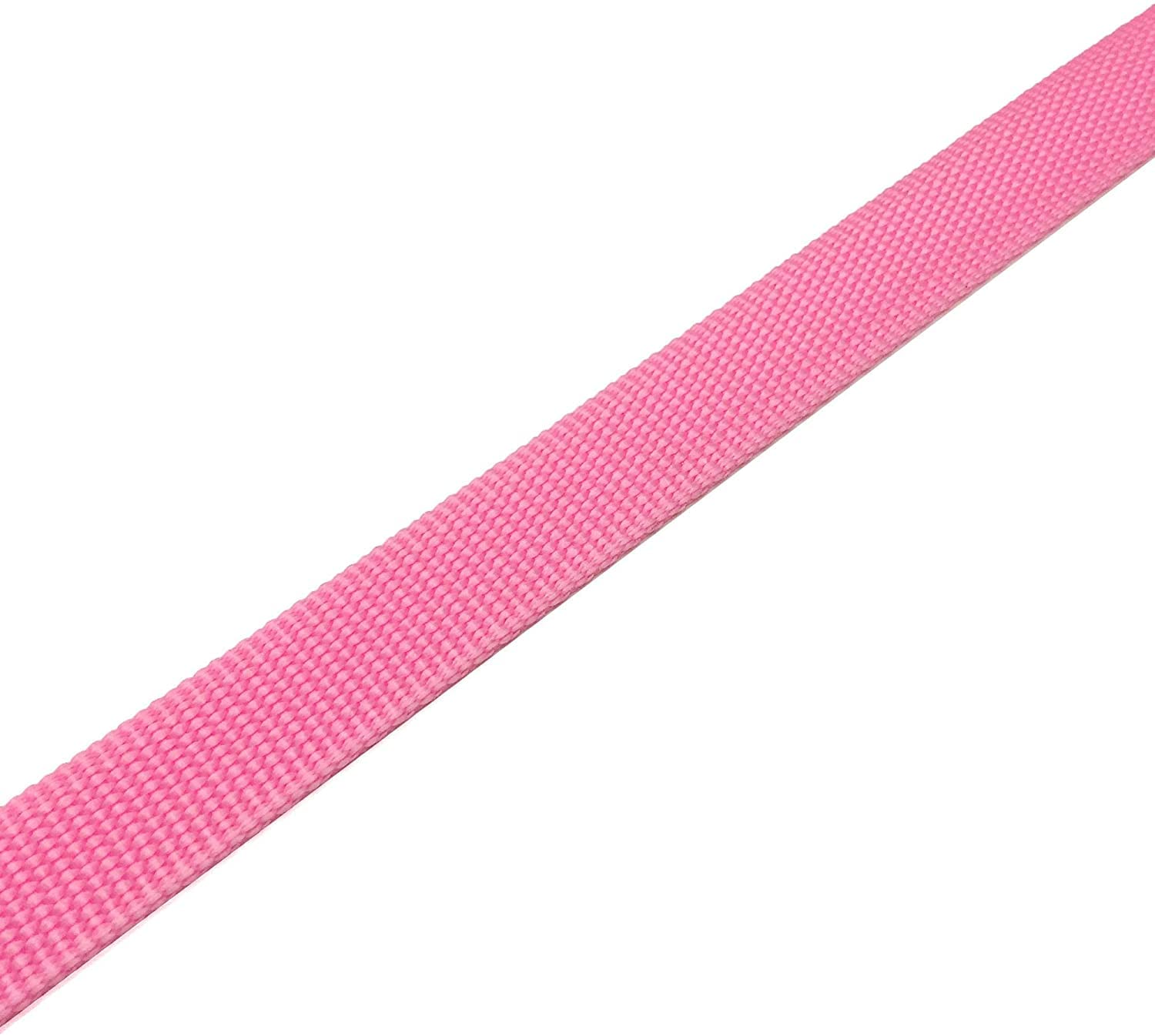 Taian 4Ft/5Ft/6Ft Strong Dog Leash, Nylon Dog Leashes For Small Medium Large Dogs (Pink, 1 In X 10 Ft)