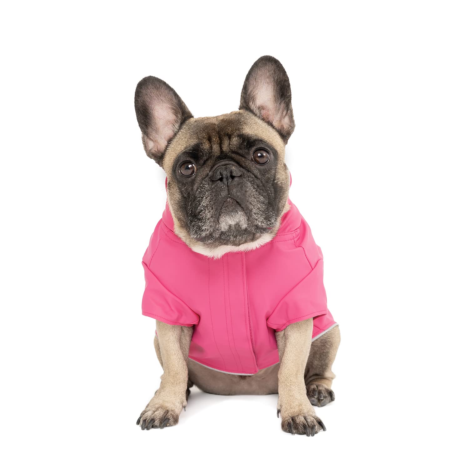 Canada Pooch Dog Slush Suit Dog Bodysuit For Rain And Snow Full Body Dog Suit Water-Resistant Dog Onesie (Pink, 12 (11-13'' Back