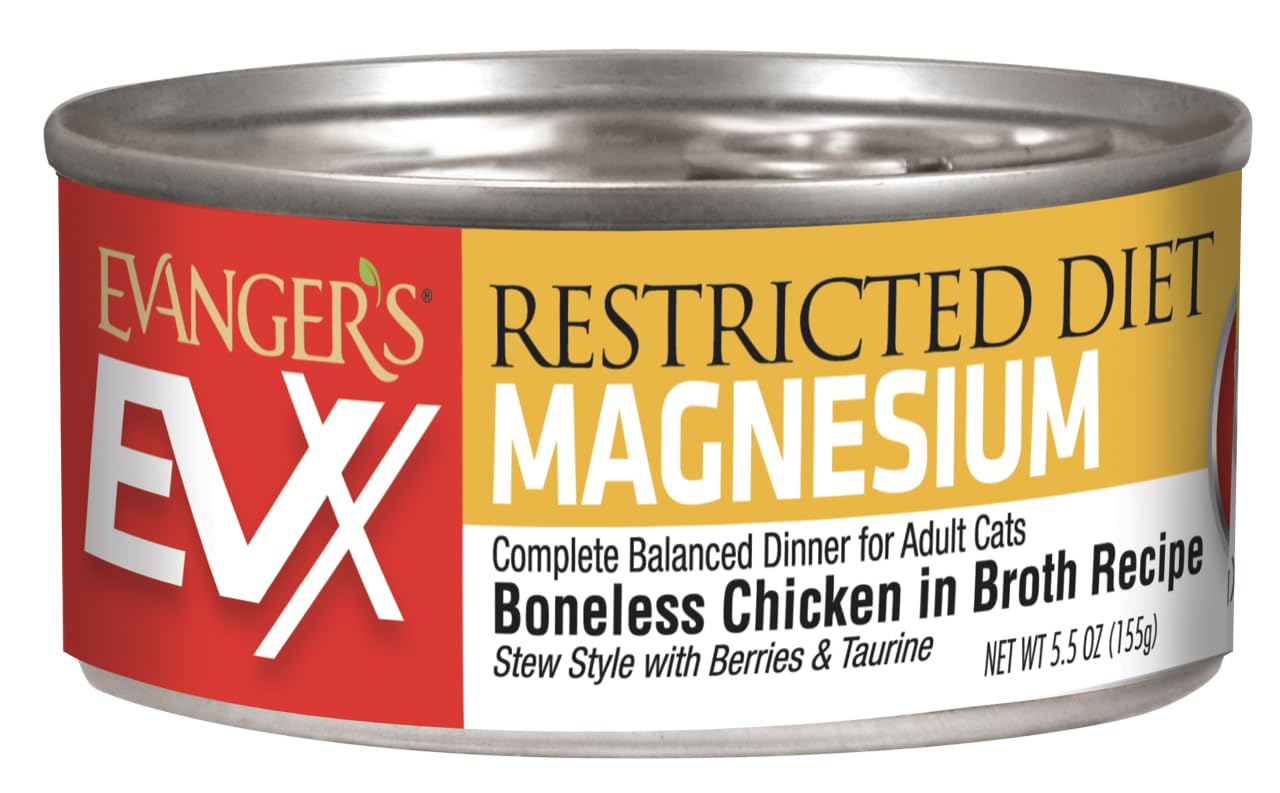 Evangers EVX Restricted Diet: Controlled Magnesium for Cats