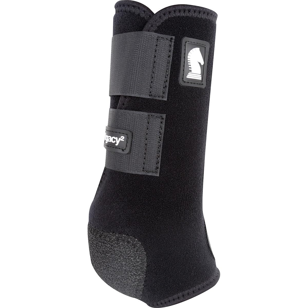 Classic Equine Legacy2 Support Boots, Front (Black, Small)