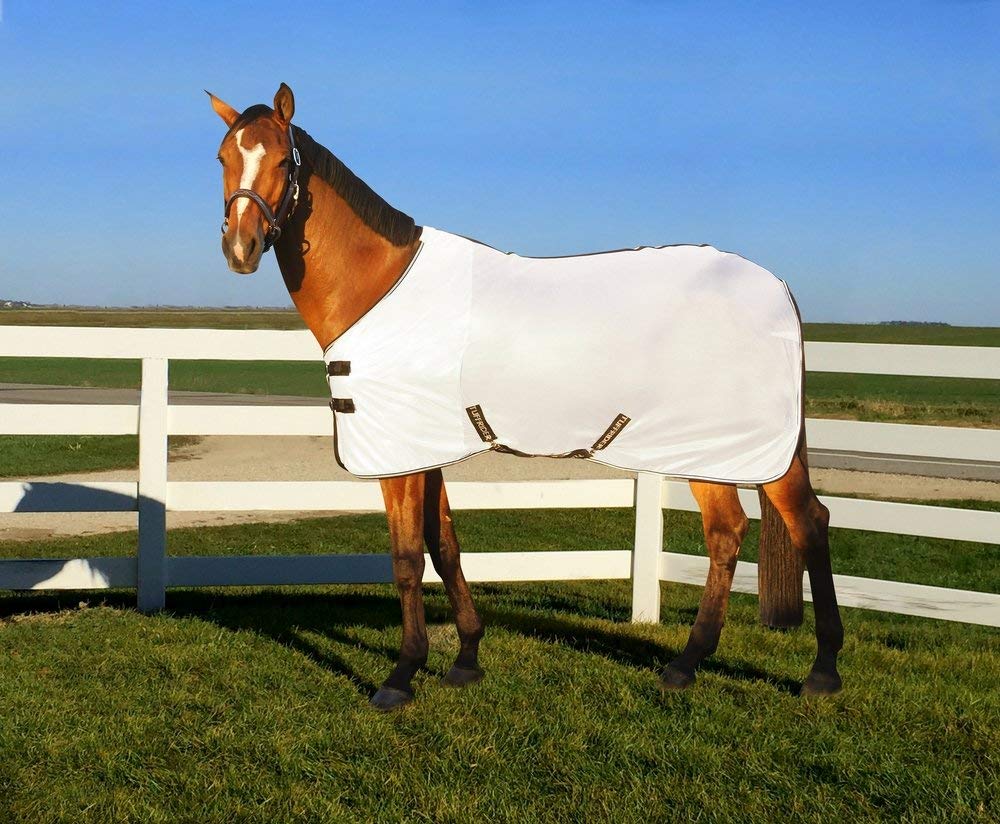 Tuffrider Comfy Mesh Fly Sheet - White - 75