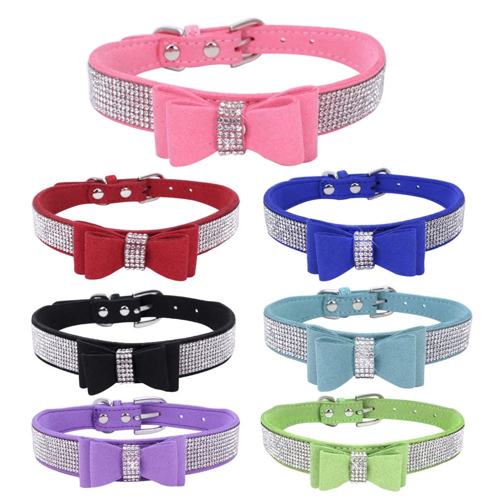 Xsmall Dog Collar With Bowtie