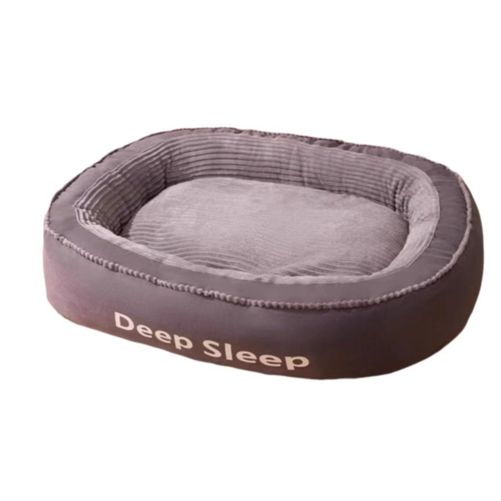 Zoomella Dog Bed, cleanable Pet Sofa, Large Orthopedic Dog Couch, Removable Cover Dark Gray 60 * 50 * 17cm|Sofas, Loveseats & Ch