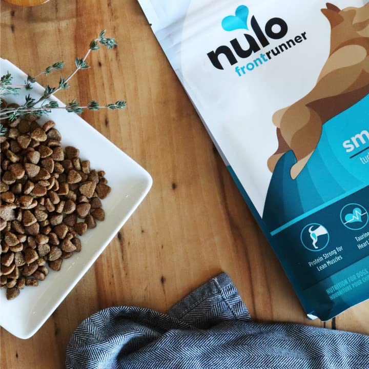 Nulo Frontrunner Ancient Grains High-Protein Small Breed Dog Food, Turkey, Whitefish, & Quinoa Recipe- Natural Dry Dog Food with