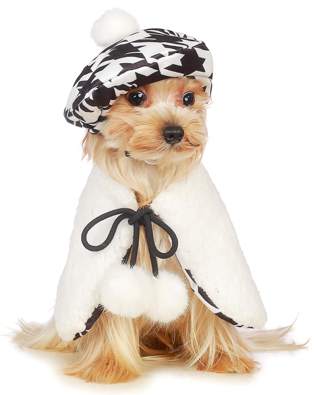 Coomour 2Pcs Dogs Shirts Funny Pet Clothes And Warming Dogs Hat Puppy Cotton Clothing For Small Medium Large Dogs Outfits (Xl)