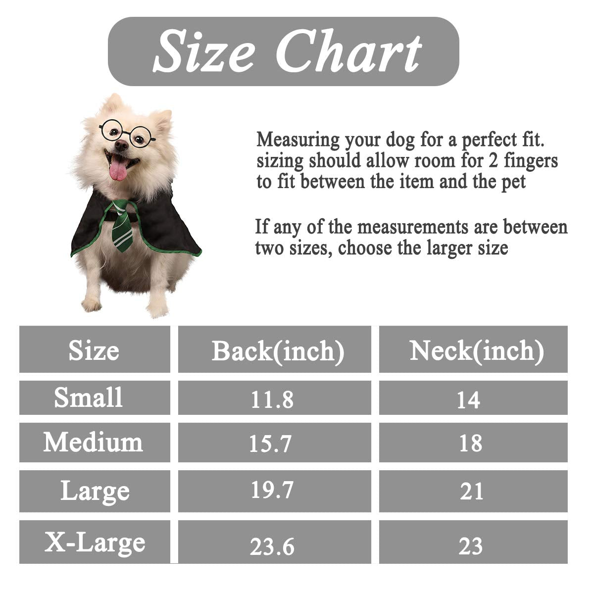 Coomour Halloween Dog Costume Wizard Shirt for Pets, Medium, Green, Polyester with Glasses