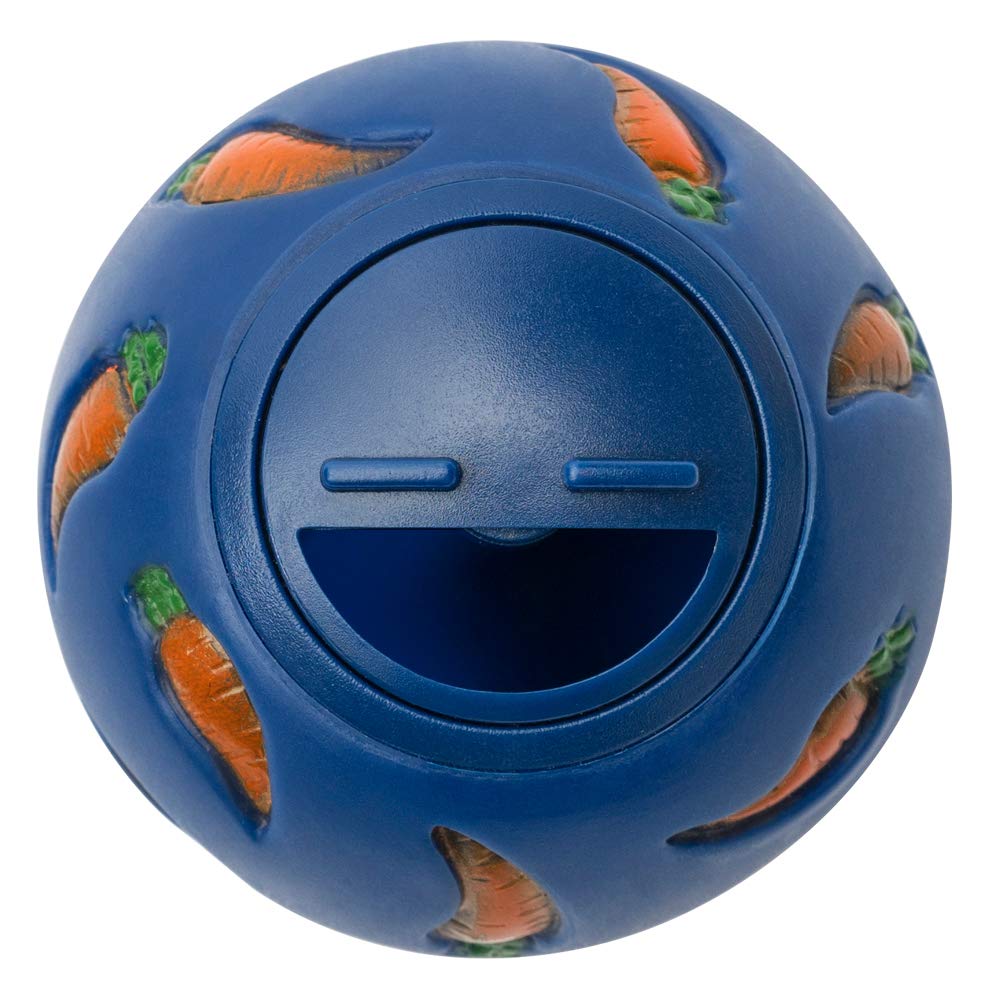 Niteangel Treat Ball, Snack Ball For Guinea Pigs, Rabbits, Hedgehogs And Other Small Pets (Small, Blue)