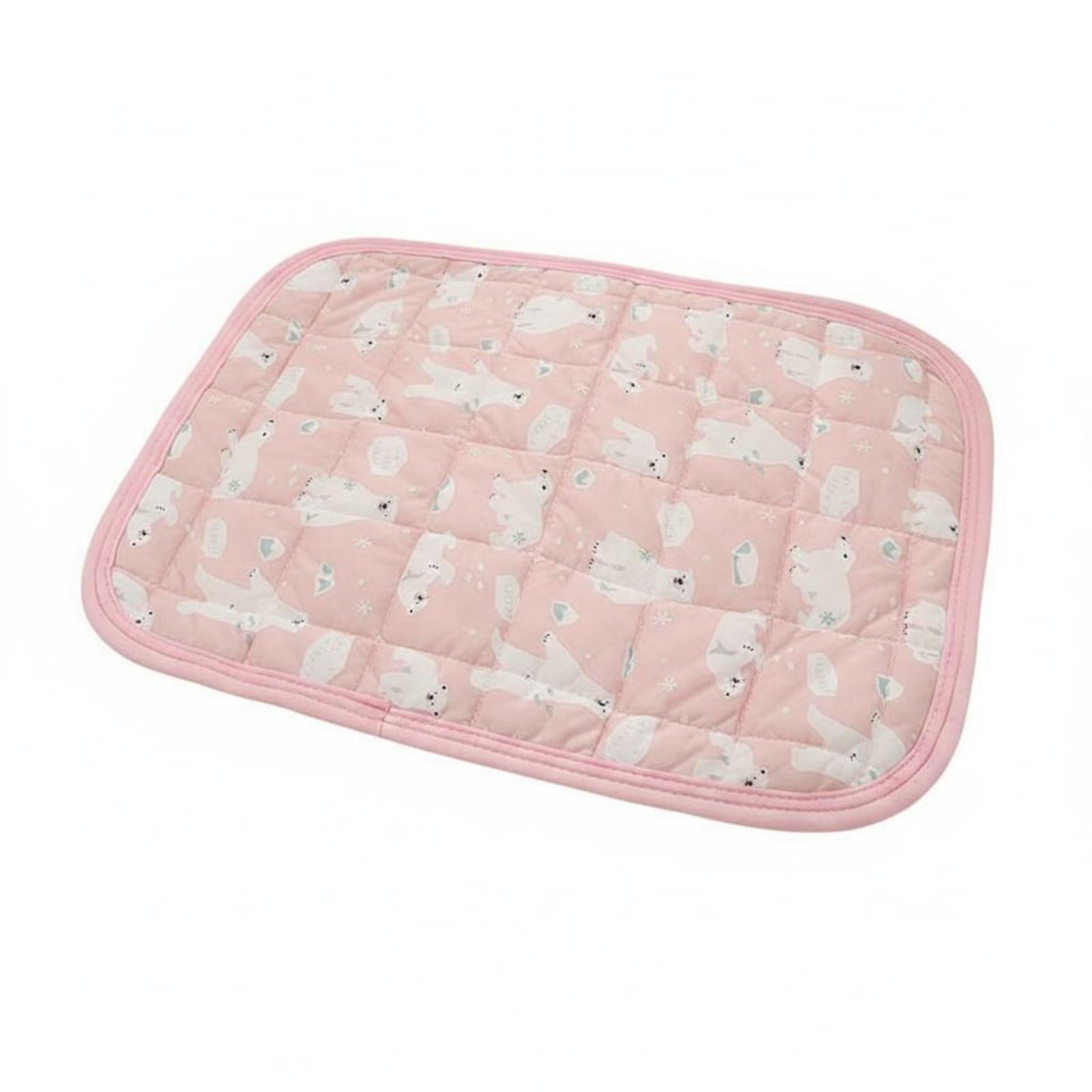 PEXORVA NonSlip Bottom Quilted Cooling Pet Bed Cartoon Prints Pet Cooling Mat Breathable Dog Mat for Dogs