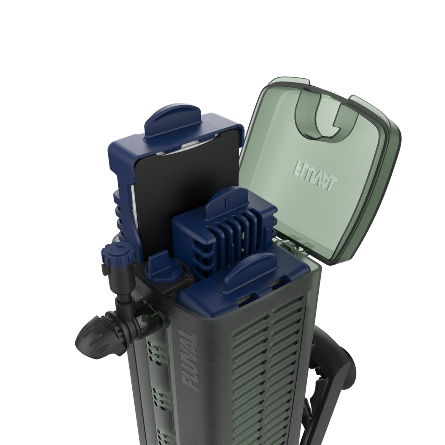 Fluval U3 Underwater Filter – Designed For Freshwater And Saltwater Aquariums, Also Ideal For Terrariums And Turtle Tanks