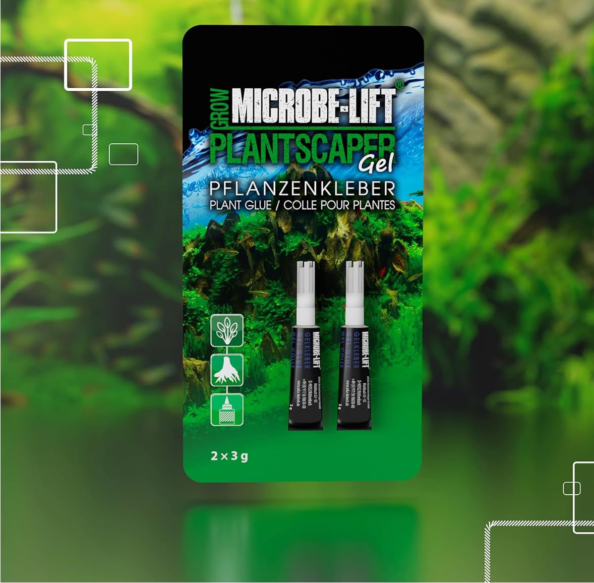 Microbe-Lift Plantscaper - Plant Glue For Moose And Plants 2 X 5 G