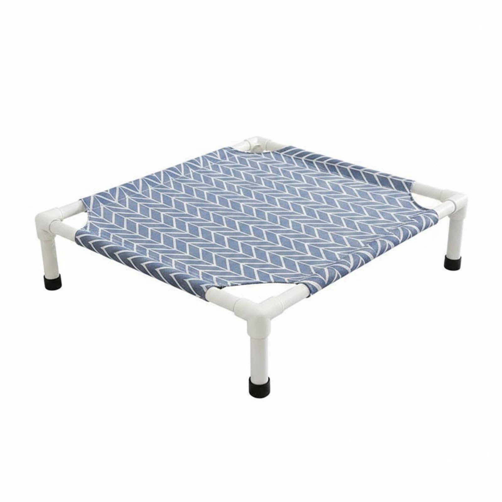 Merishopp Detachable Elevated Dog Bed YearRound Raised Dog Bed Washable Mesh Pet Cot Above the Ground for Small Dogs, S, Grey A