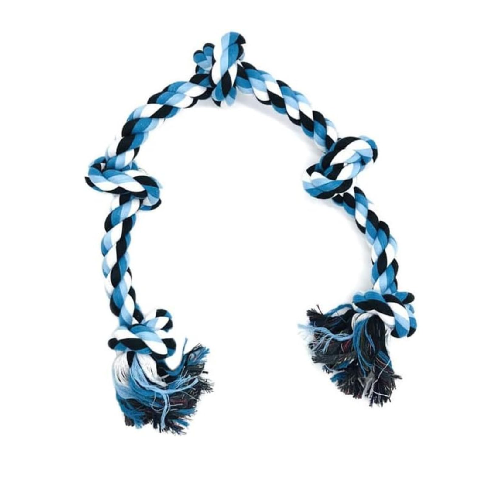 Kittupet Dog Rope Toys For Aggressive Chewers, Interactive Heavy Duty Dog Toys For Medium Large Dogs, Tough Of War Twisted Rope 
